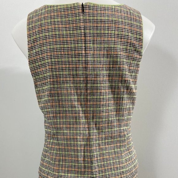 Rabbit Rabbit Rabbit 90s Plaid Mini Dress Sz 10P - Picture 2 of 12